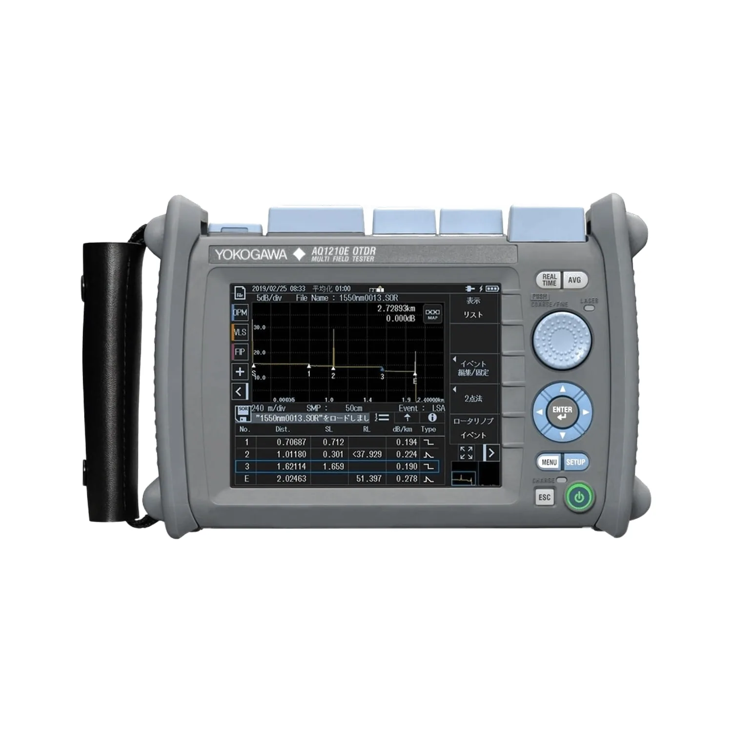 Yokogawa AQ1210 OTDR