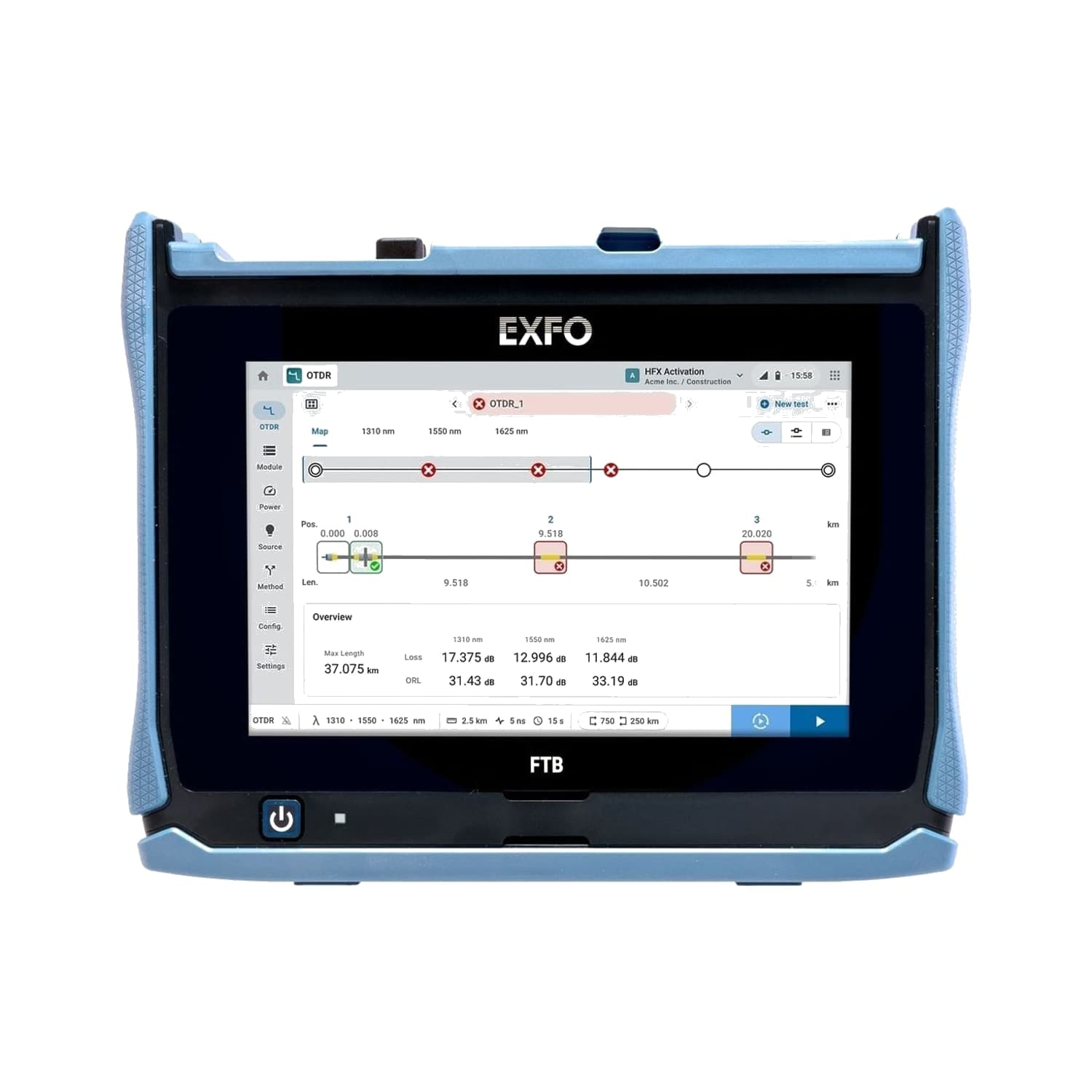 EXFO FTB Lite 750D OTDR thumbnail 2