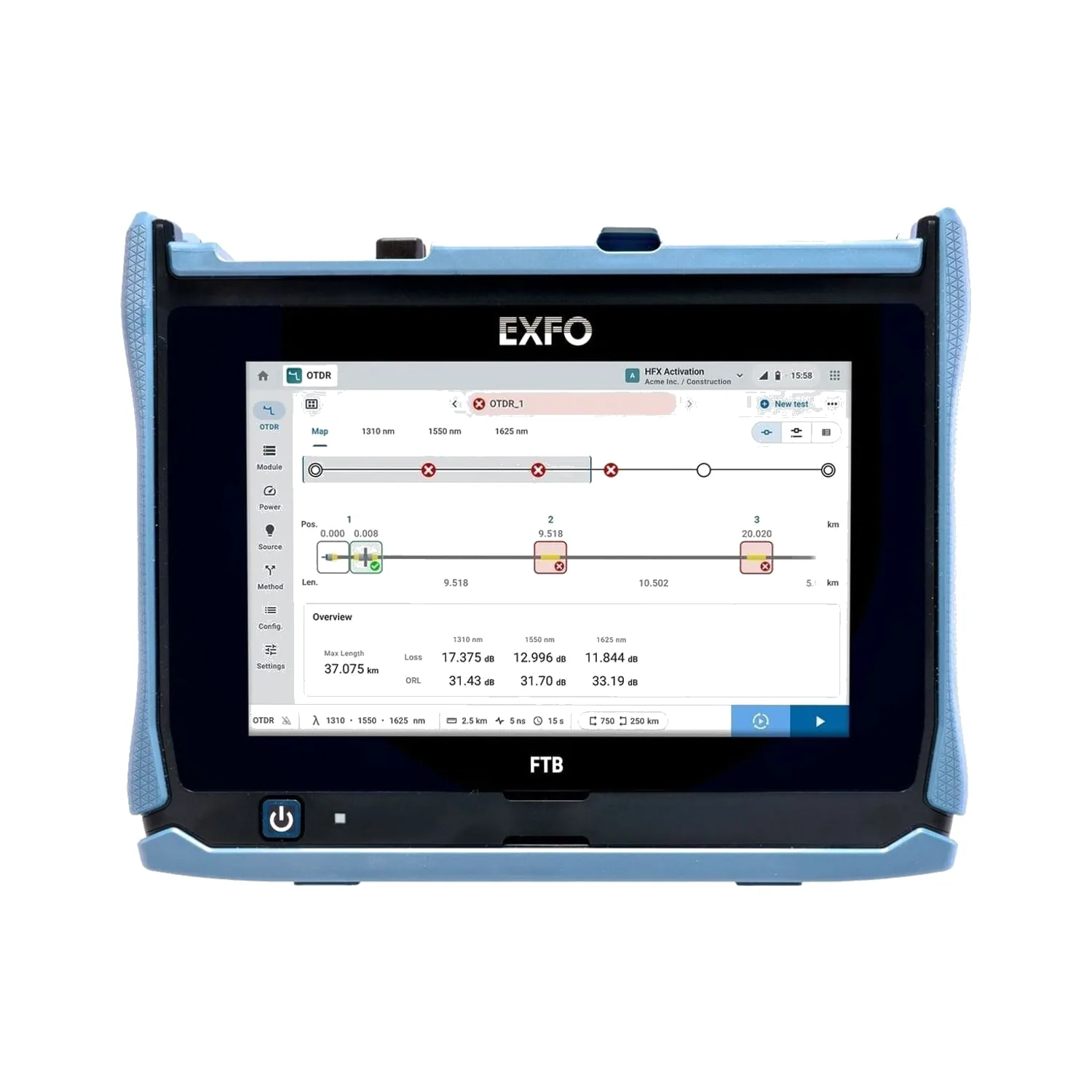EXFO FTB Lite 750D OTDR thumbnail 2