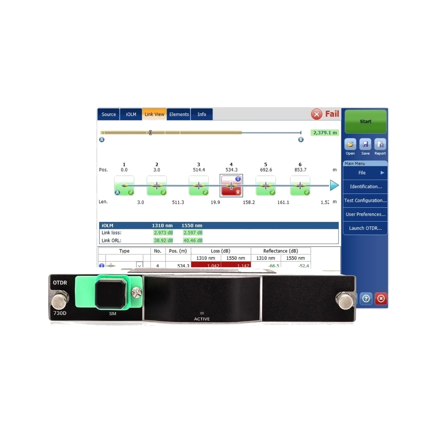 EXFO FTBx-730D OTDR Module thumbnail 5