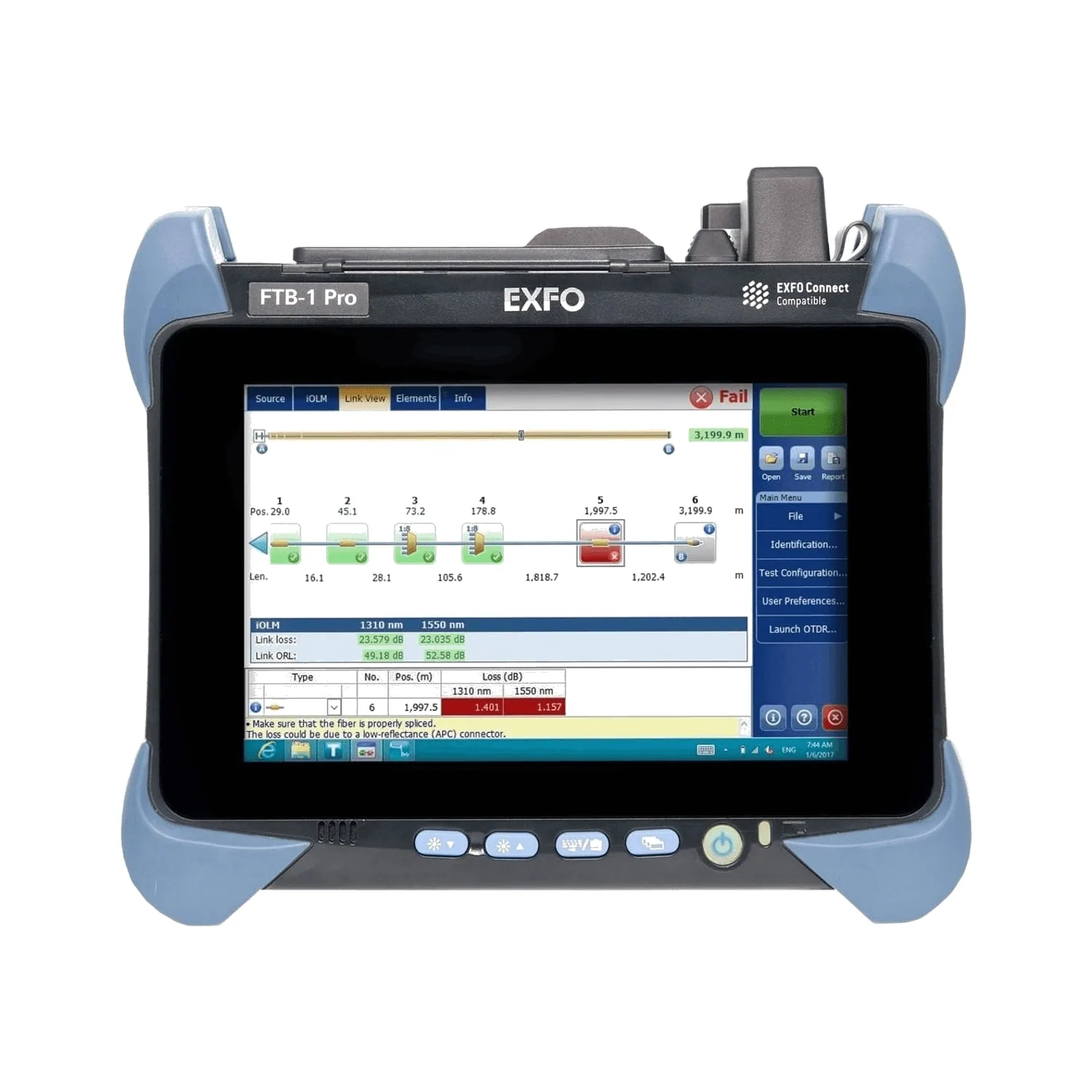 EXFO FTBx-735D OTDR Module