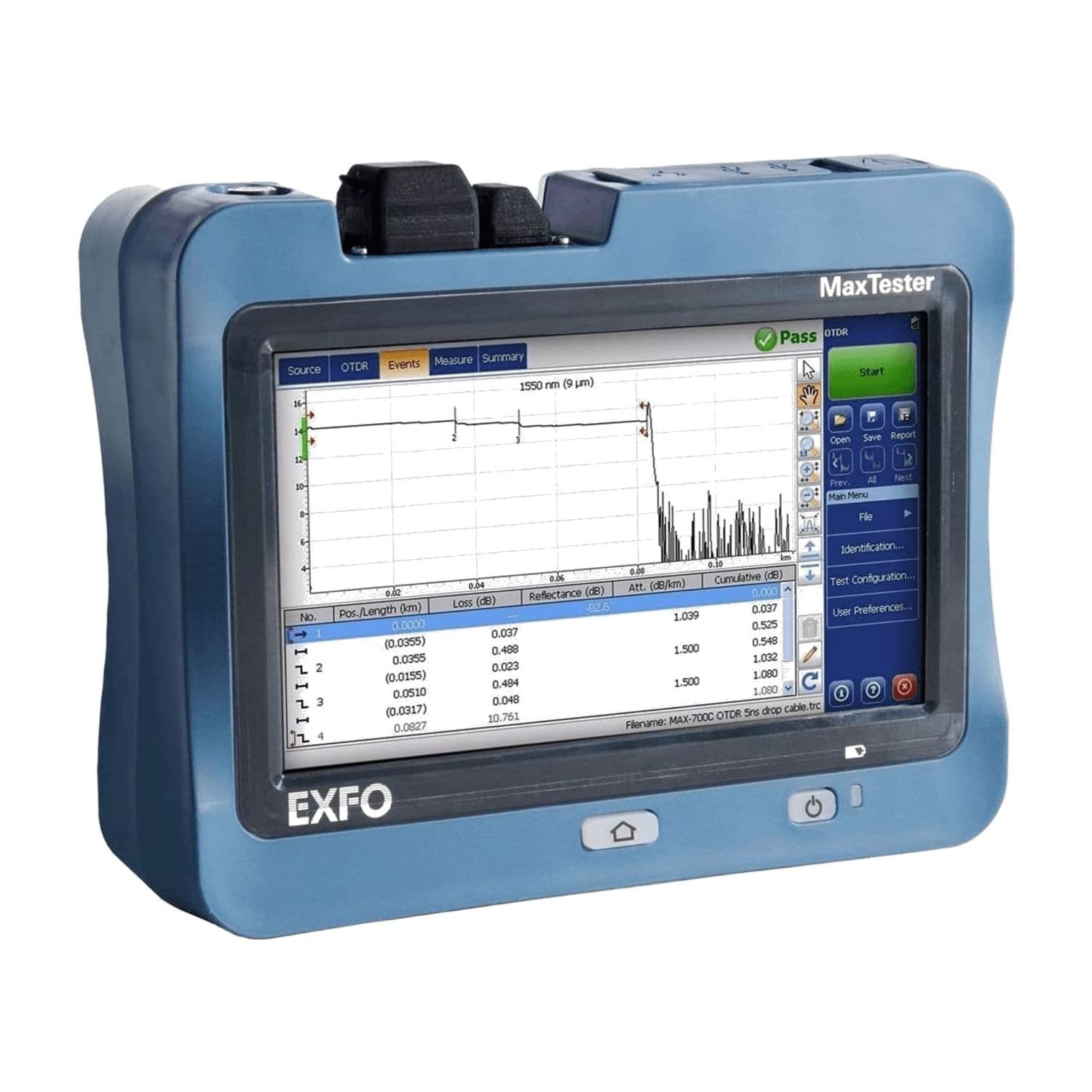 EXFO MaxTester 720D OTDR