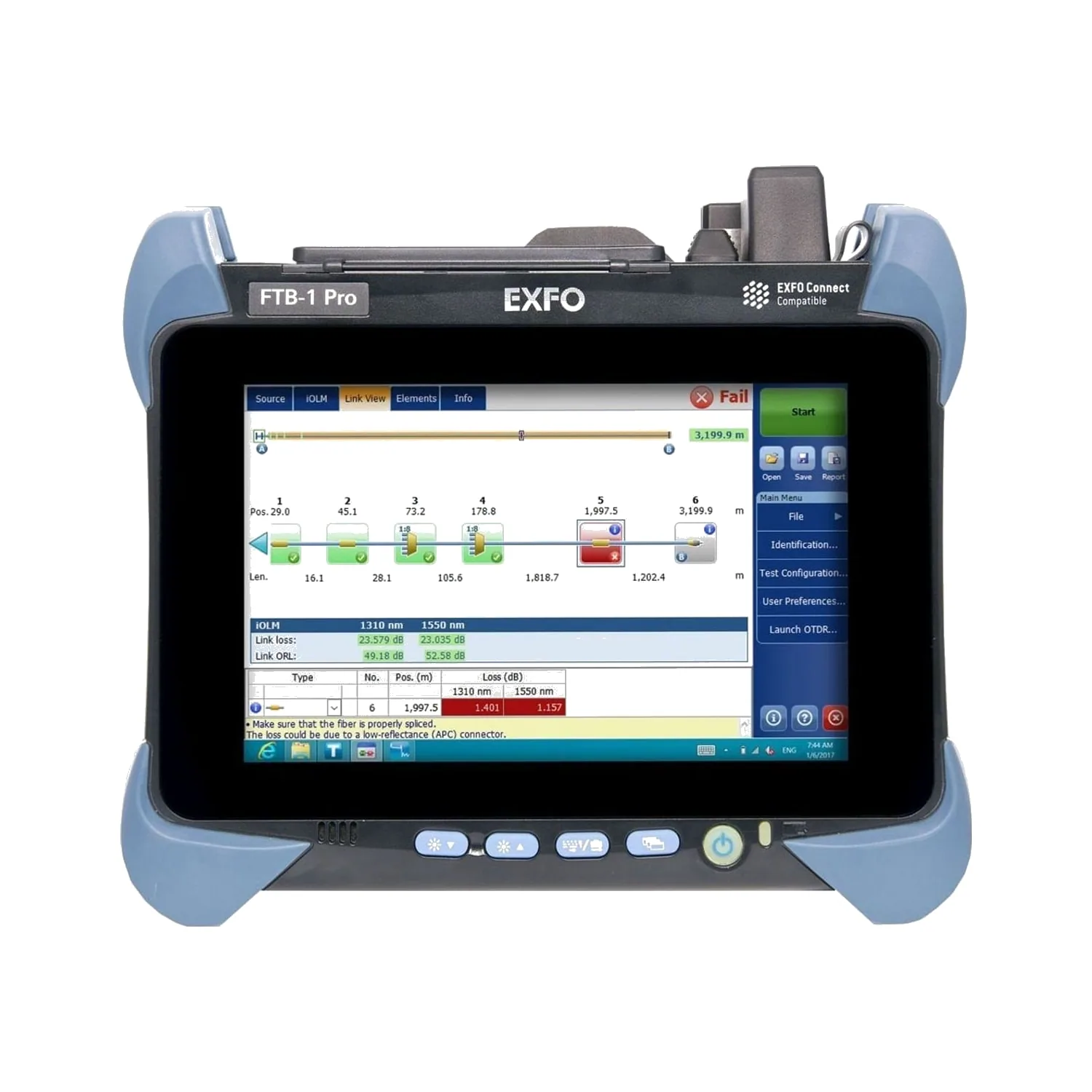EXFO MaxTester 735B OTDR thumbnail 2