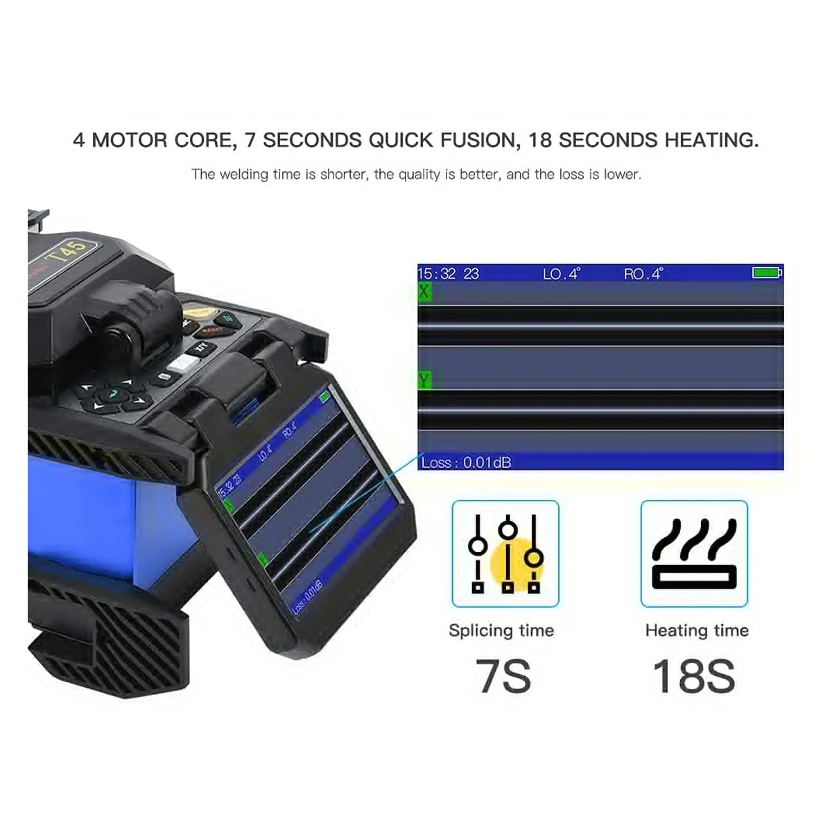 Orientek T45 Fusion Splicer thumbnail 4
