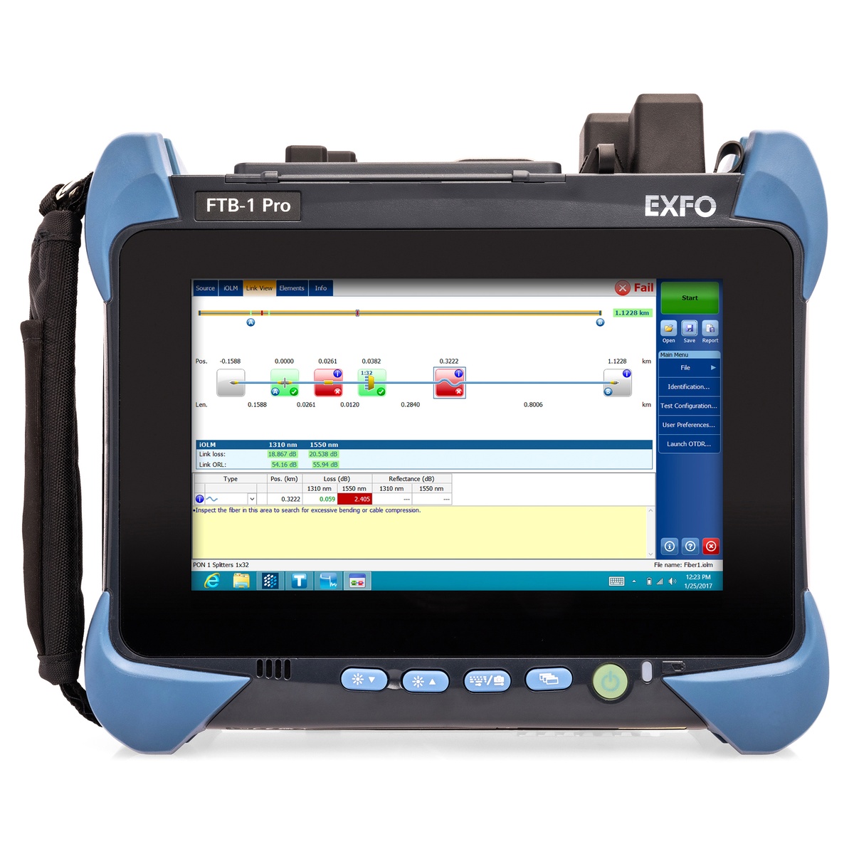 EXFO FTBx-720D view 1