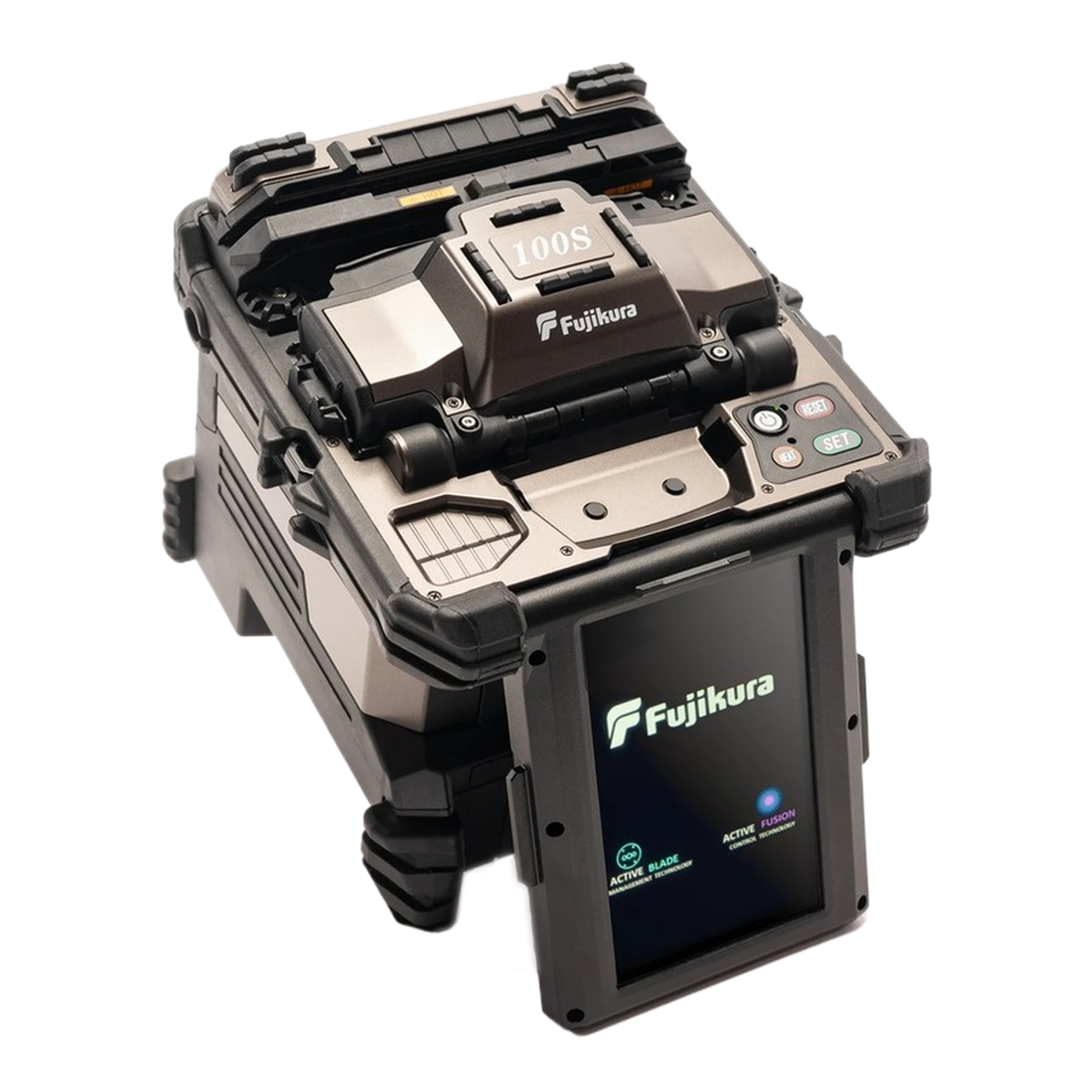 Fusion splicer for fiber field installation