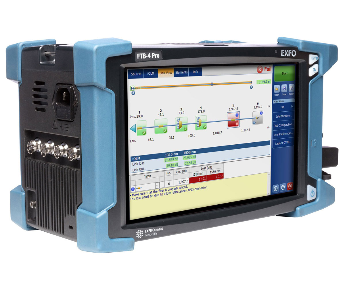 EXFO MaxTester 735D view 2